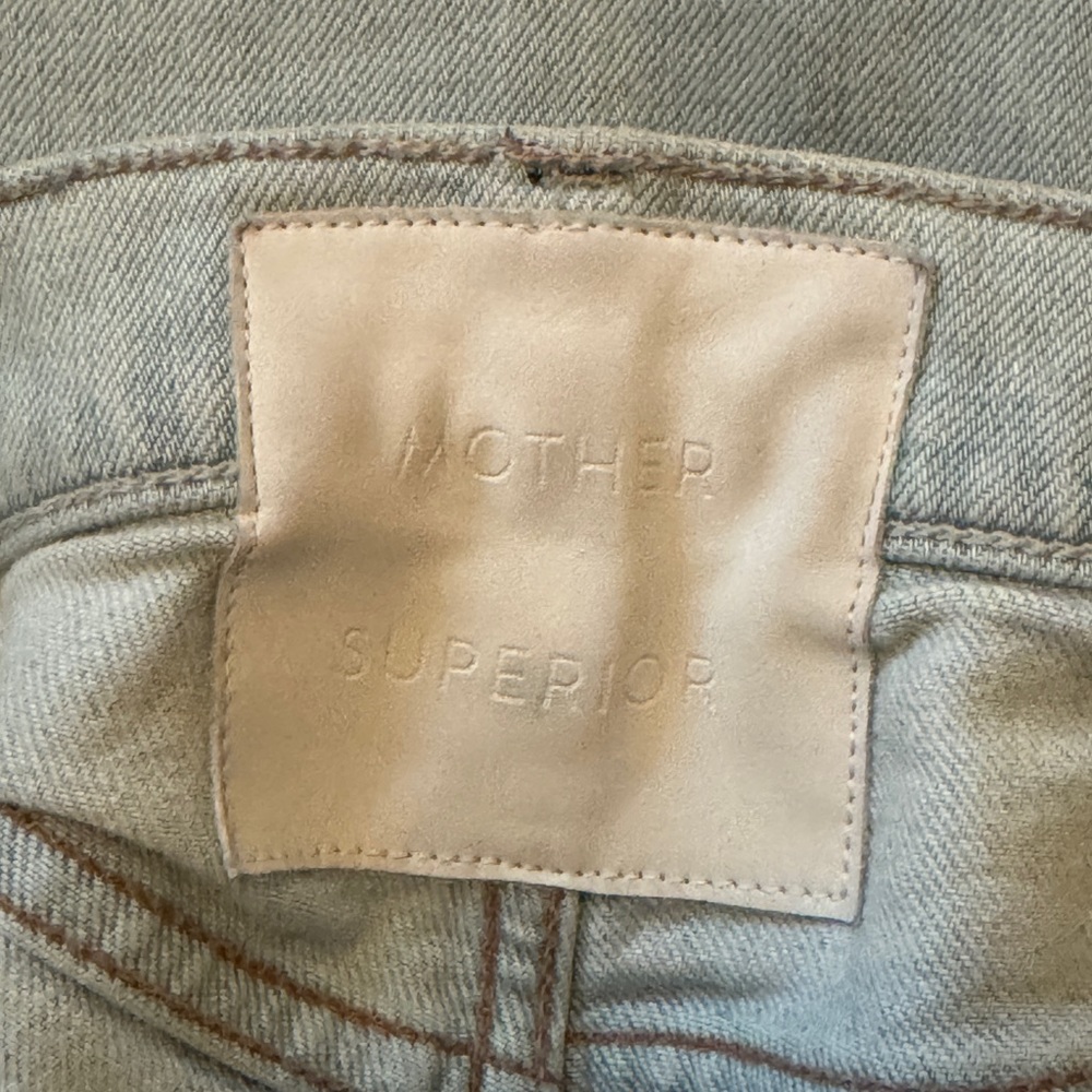 Mother The Tomcat Jeans Light Blue 28 - Picture 4 of 6